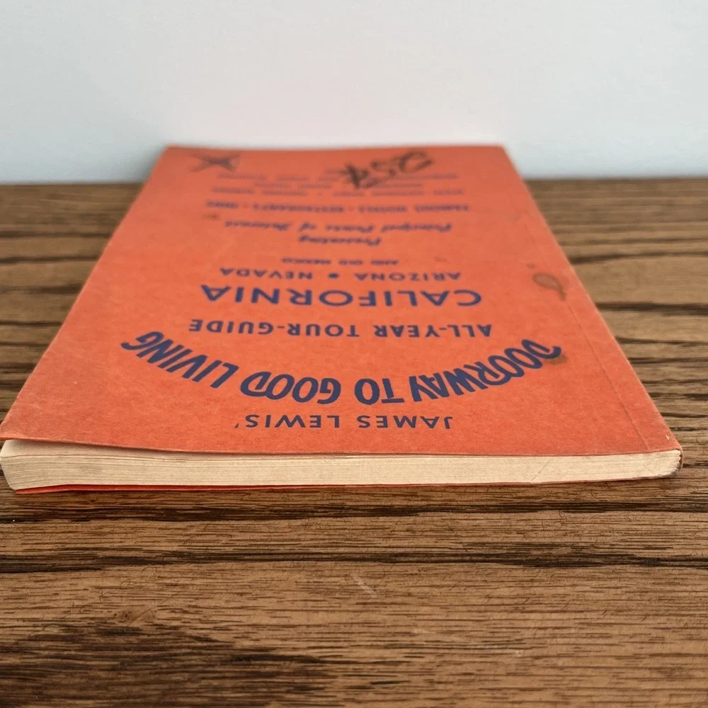 Vintage 1950 California Arizona Nevada Travel Guidebook "Doorway to Good Living" - Picture 8 of 12